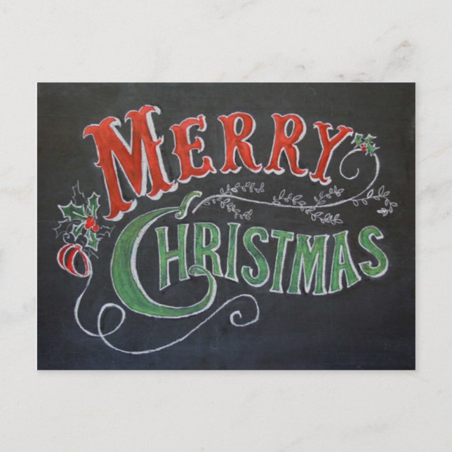 Carte Postale Joyeux Noël (Devant)