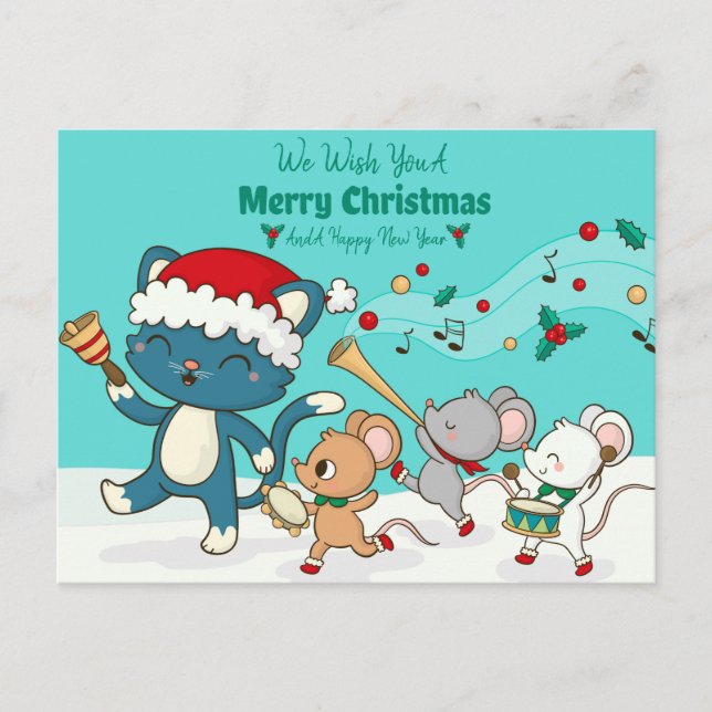 Carte postale Joyeux Noël (Devant)