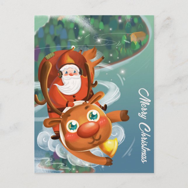 Carte postale Joyeux Noël (Devant)