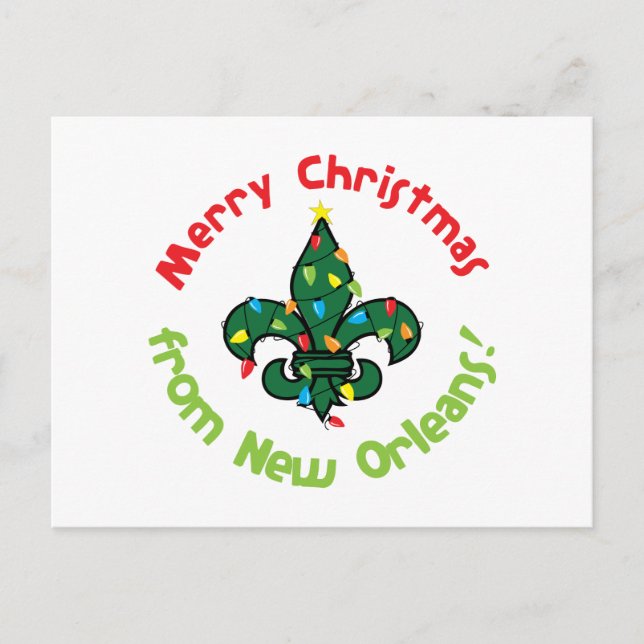 Carte Postale Joyeux Noël (Devant)