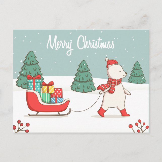 Carte Postale Joyeux Noël (Devant)