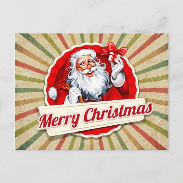 Carte Postale Joyeux Noël (Devant)