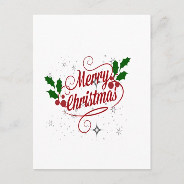 Carte Postale Joyeux Noël (Devant)