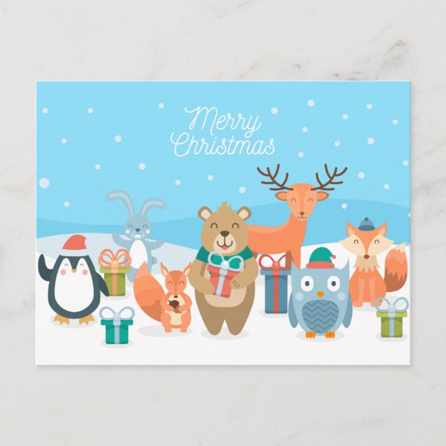 Carte Postale Joyeux Noël (Devant)
