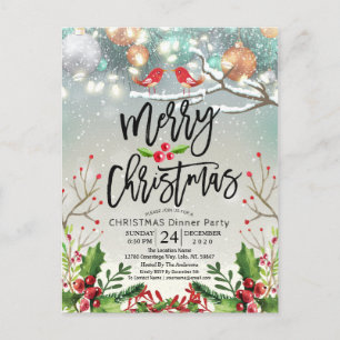 Carte Postale Joyeux Noël Bonne année Fête Père Noël