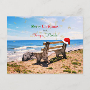 Carte Postale Joyeux Noël de Tampa, Floride