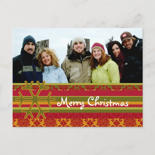 Carte postale Joyeux Noël en Damas (Devant)