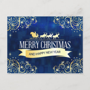 Carte Postale Joyeux Noël et Bonne année