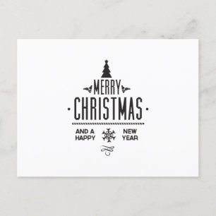 Carte Postale Joyeux Noël et Bonne Année
