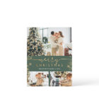 Joyeux Noël Famille Photo Collag Vacances Modernes