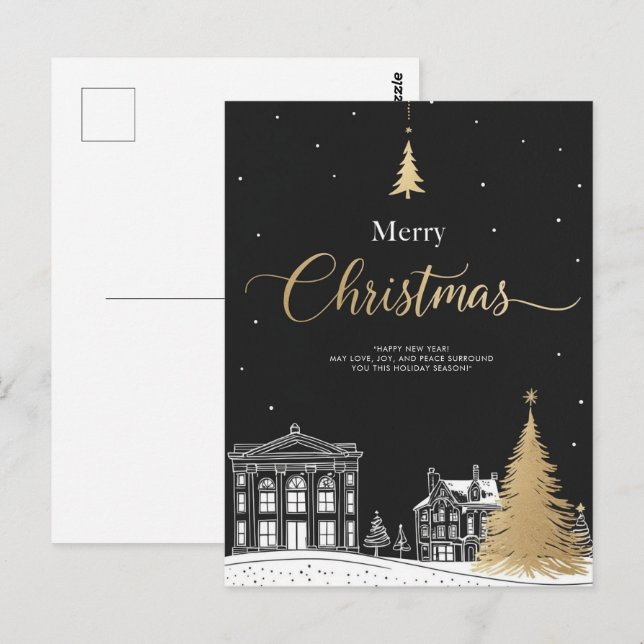 Carte Postale Joyeux Noël I (Devant / Derrière)