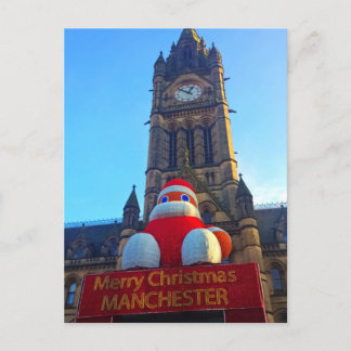 Carte postale Joyeux Noël Manchester