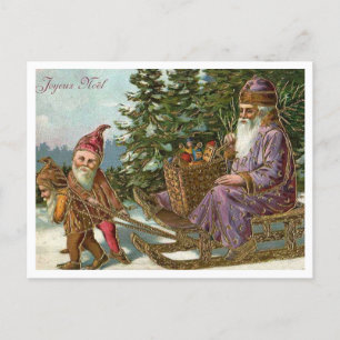 Carte Postale Joyeux Noel Noël Père Noël