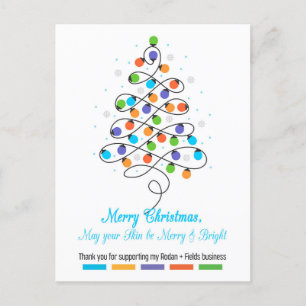 Carte postale Joyeux Noël pour les consultants Ran