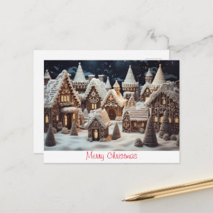 Carte Postale Joyeux Noël vintage