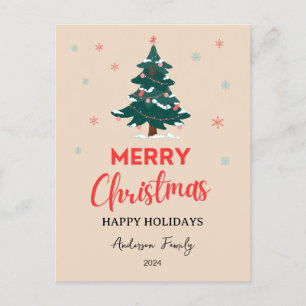 Carte Postale Joyeux Noël Vous Souhaite Joie