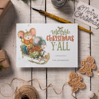 Joyeux Noël Y'All Name
