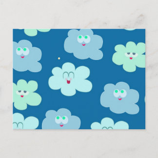 Carte Postale Joyeux nuages