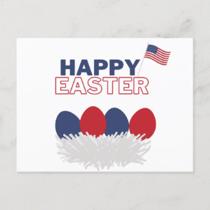 Carte Postale Joyeux Pâques USA