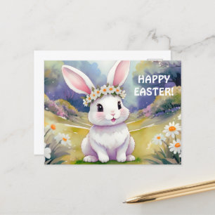 Carte Postale Joyeux petit lapin 2, Pâques