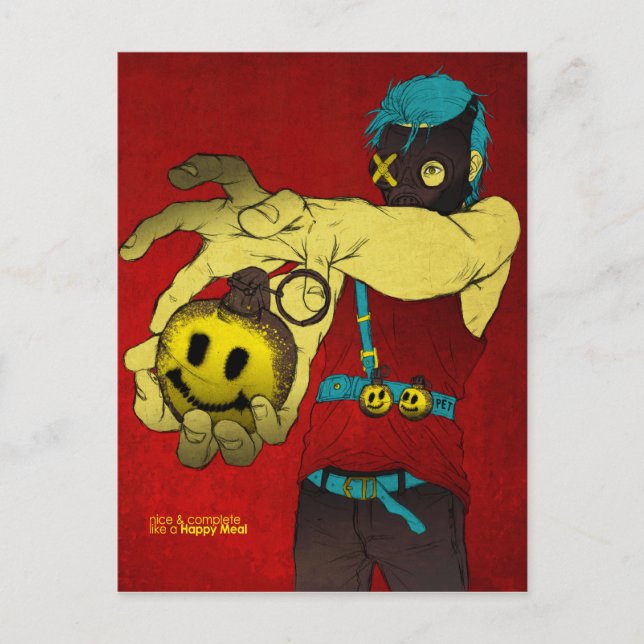 Carte Postale Joyeux repas (Devant)