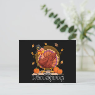 Carte Postale Joyeux Thanksgiving 