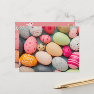 Carte Postale Joyeux voeux de Pâques