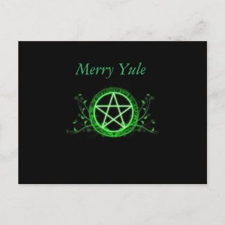 Carte postale Joyeux Yule