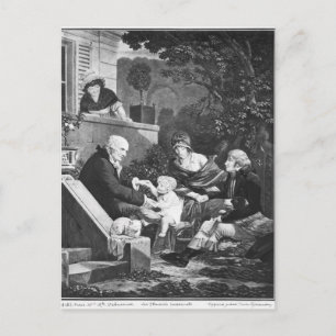 Carte Postale Joys d'être père, c.1797