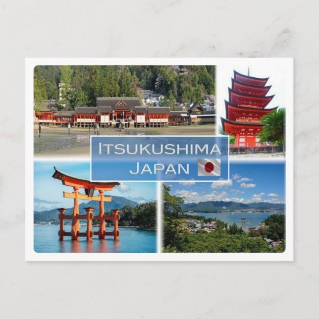 Carte Postale JP Japon - Itsukushima - (Devant)