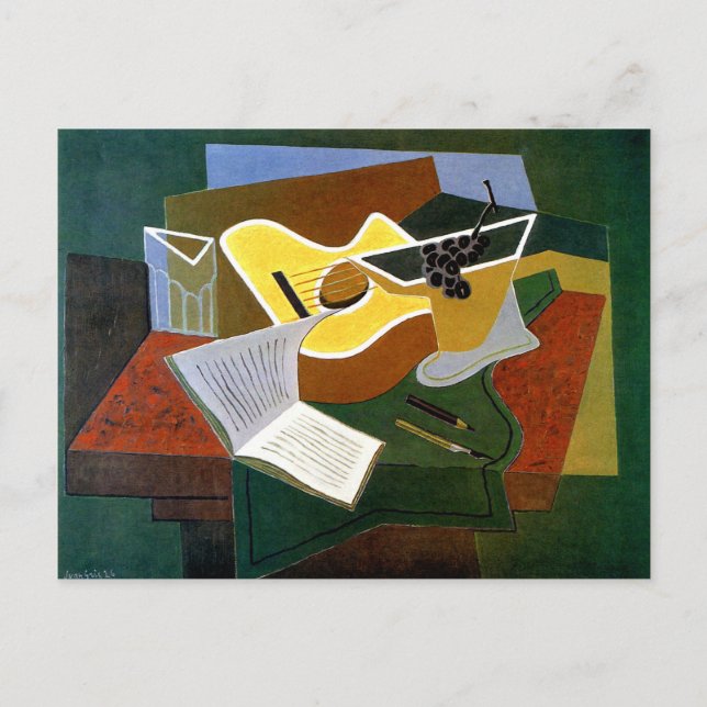 Carte Postale Juan Gris - L'Album (Devant)