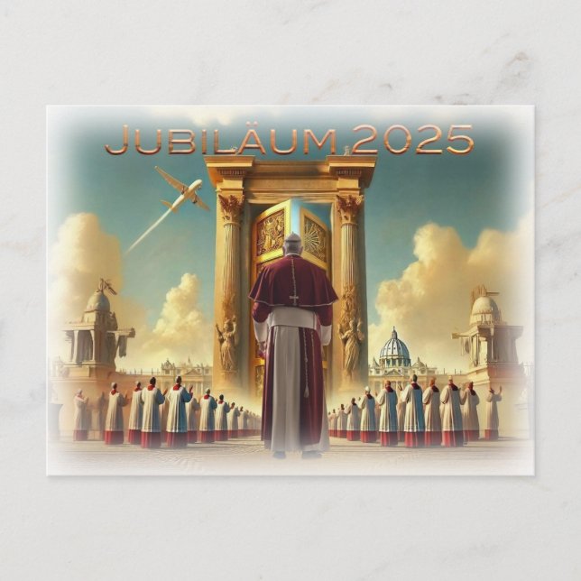 Carte Postale Jubiläum 2025, Vatikan, Reisesouvenir Geschenkide. (Devant)