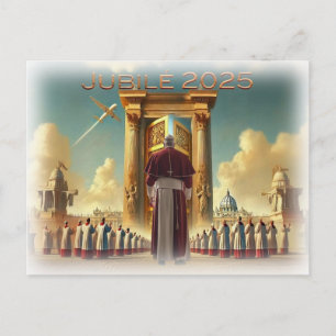 Carte Postale Jubilé 2025 Vatican, voyage souvenir, idée prise.