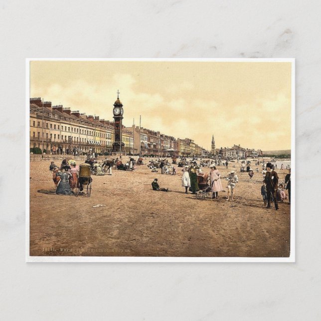 Carte Postale Jubilee Horloge Tower, Weymouth, Angleterre classi (Devant)