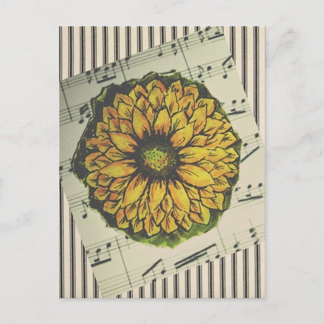 Carte Postale Jubilee Songflower (Devant)