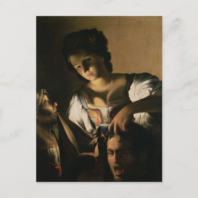 Carte Postale Judith à la tête d'Holofernes, 1615 (Devant)