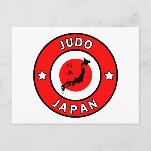 Carte Postale Judo (Devant)