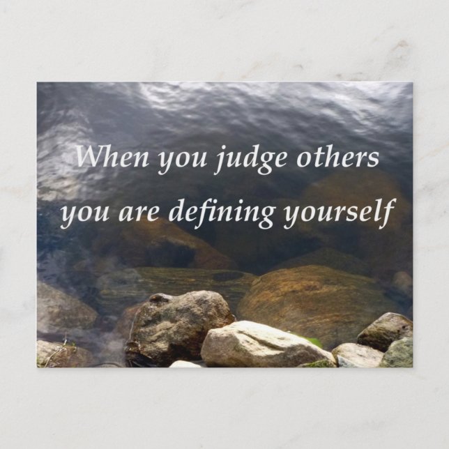 Carte Postale Jugement (Devant)