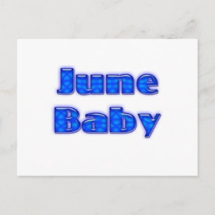 Carte Postale Juin Baby