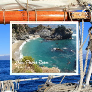 Carte Postale Julia Pfeiffer Burns State Park Overlook Trail, CA