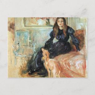 Carte Postale Julie Manet et ses Laertes grises par Morisot