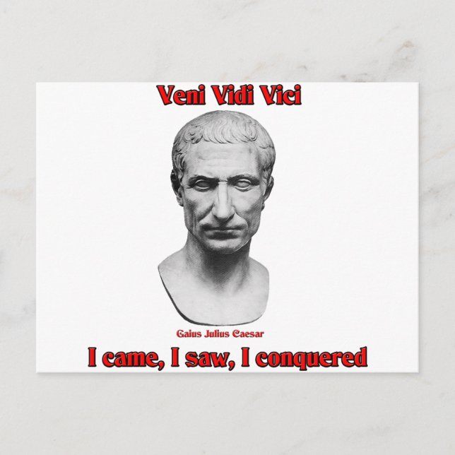 Carte Postale Julius Caesar (Devant)