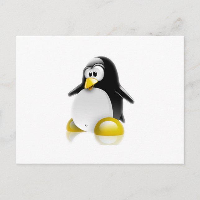 Carte Postale Jump Linux (Devant)