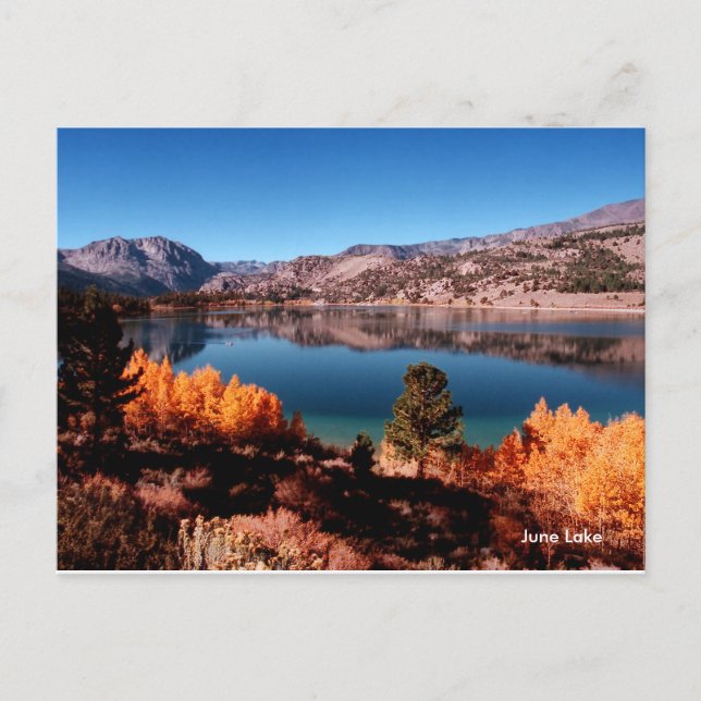 Carte postale June Lake Mammoth Lakes California (Devant)