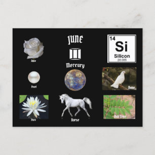 Carte Postale June Postcard