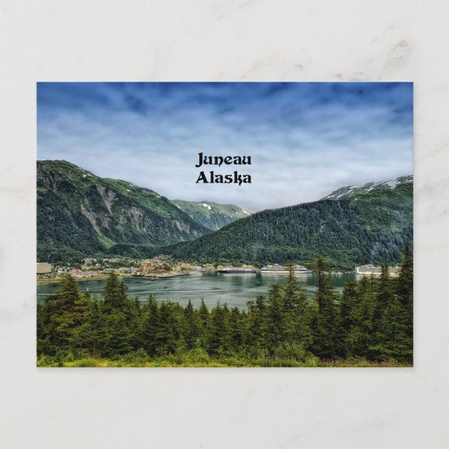 Carte Postale Juneau (Alaska) (Devant)