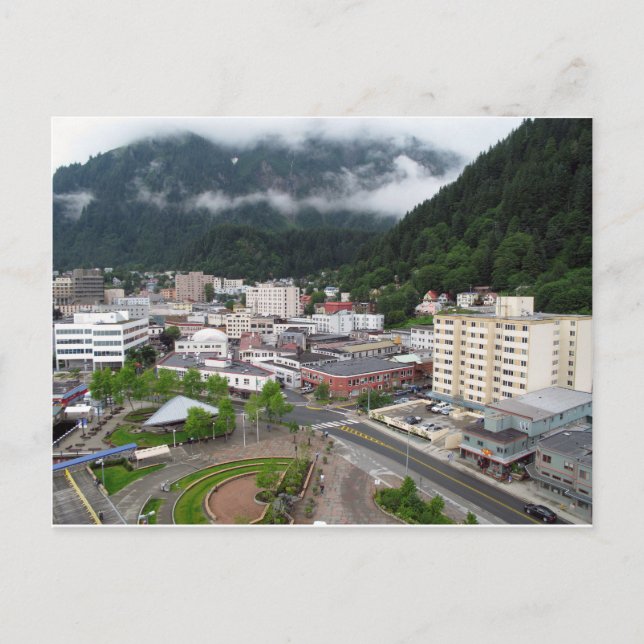 Carte Postale Juneau Alaska (Devant)