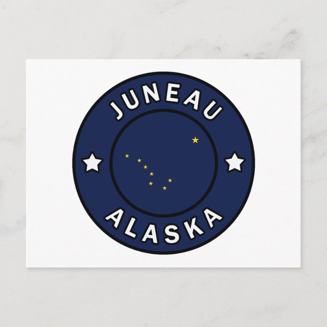 Carte Postale Juneau Alaska (Devant)