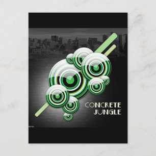 Carte Postale Jungle de béton