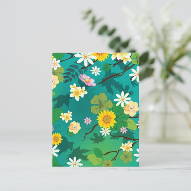 Carte Postale Jungle imaginaire 1 (Debout devant)